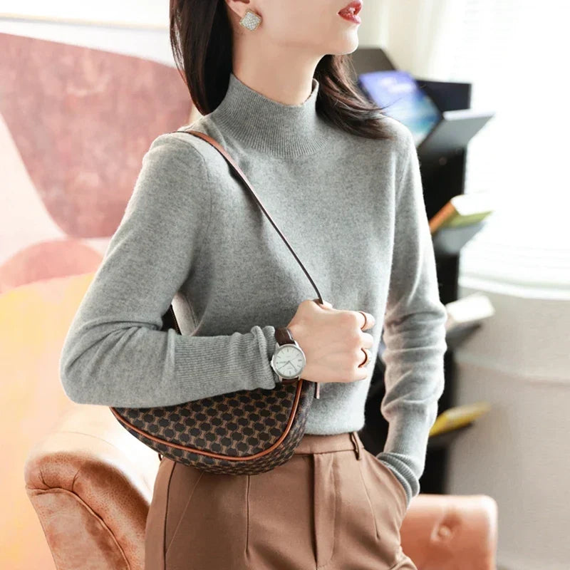 Oliva | Pullover mit Polokragen