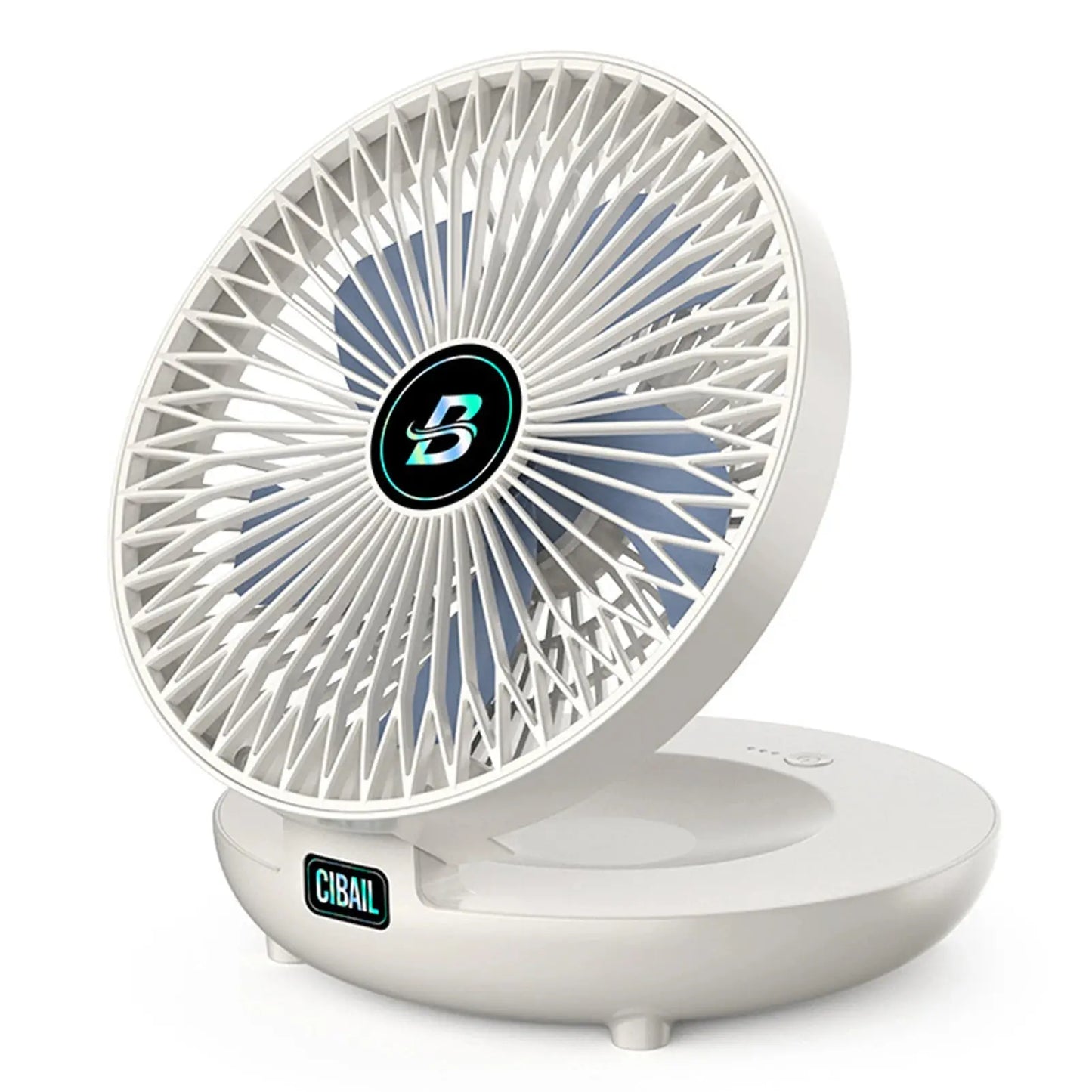Faltbarer USB Ventilator 2-in-1 Tisch Wandmontage 3 Stufen leise