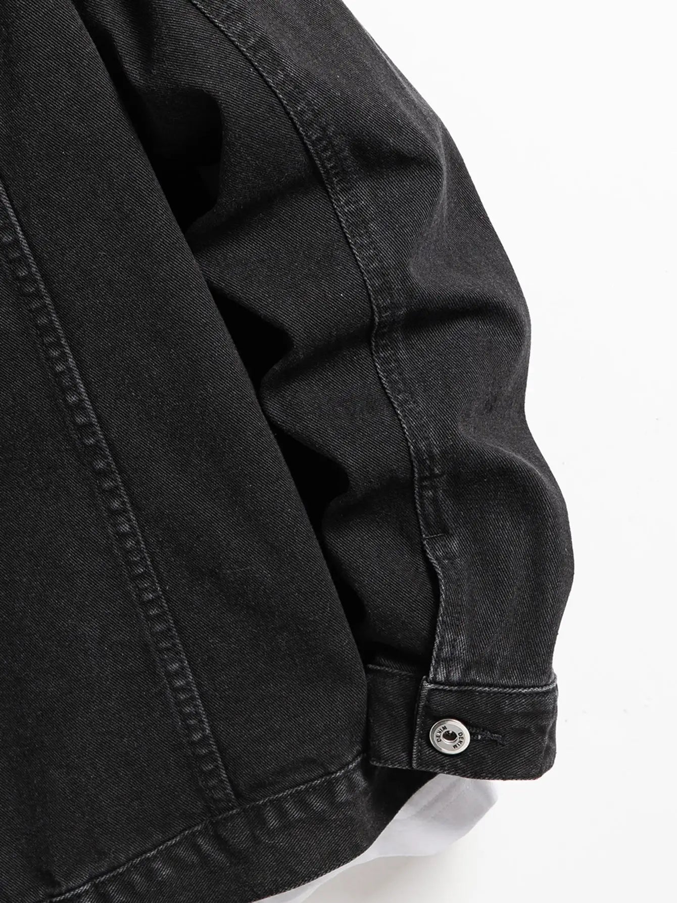 Regan | Geknöpfte Jeansjacke