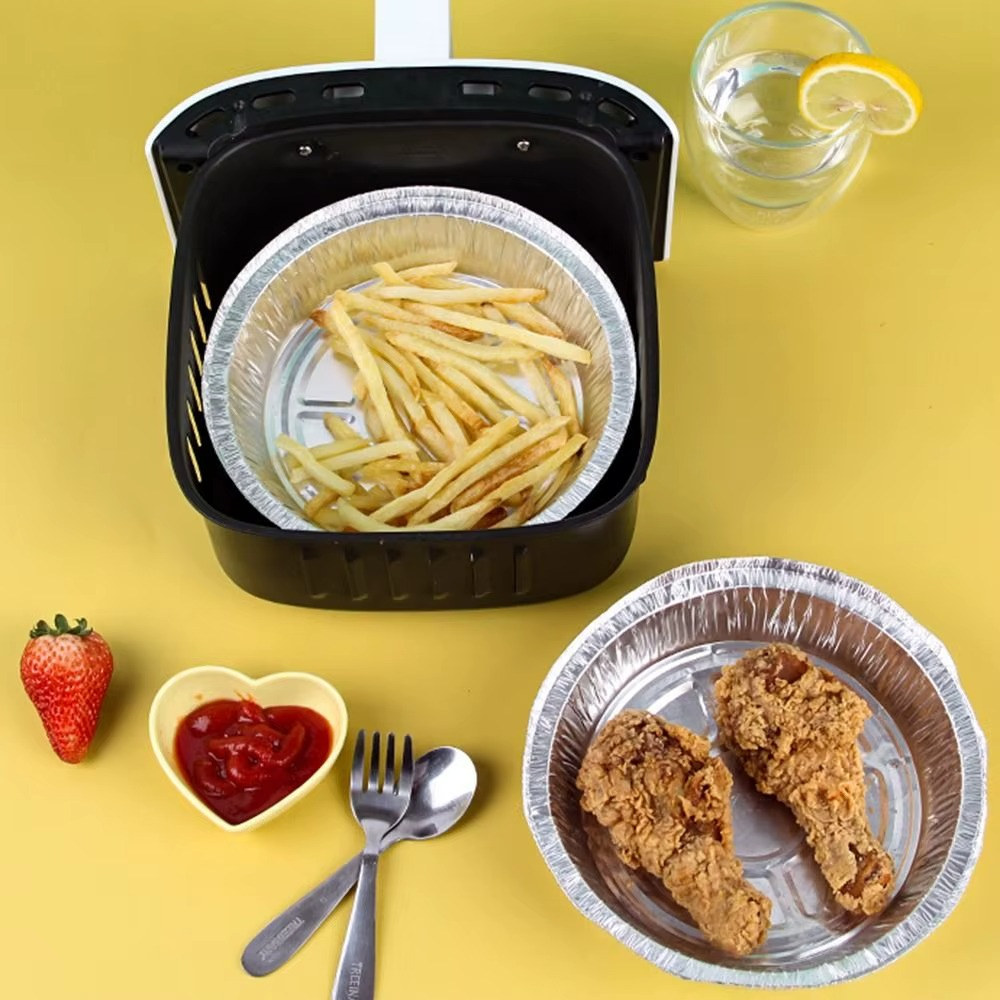25+25 GRATIS | AirCrisp | Wiederverwendbare Airfryer-Folieneinsätze