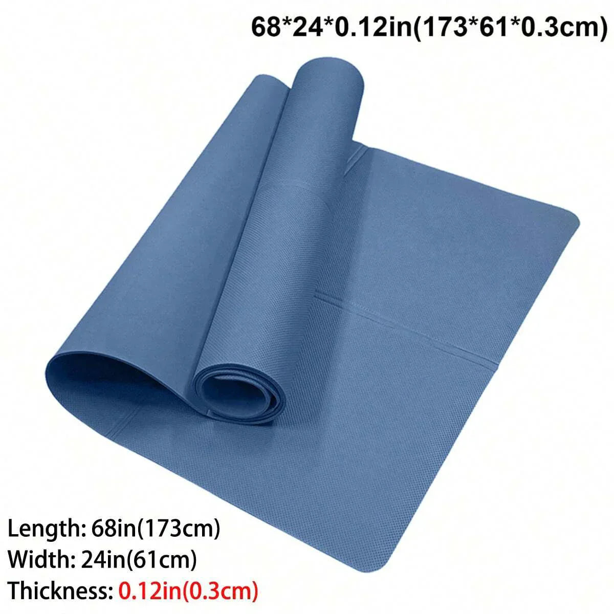 Vireya Faltbare Yogamatte | EVA-Material | 3–6 mm Dicke | Leicht & Rutschfest | 173x60 cm