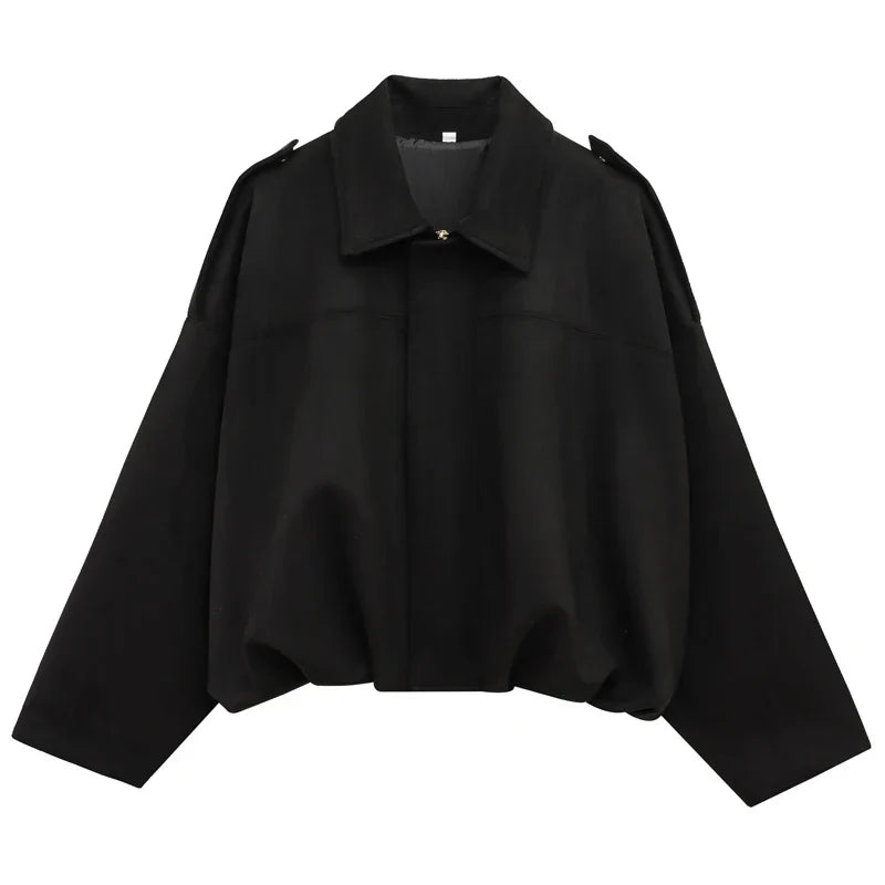Jade | Bomberjacke mit Wildleder-Haptik