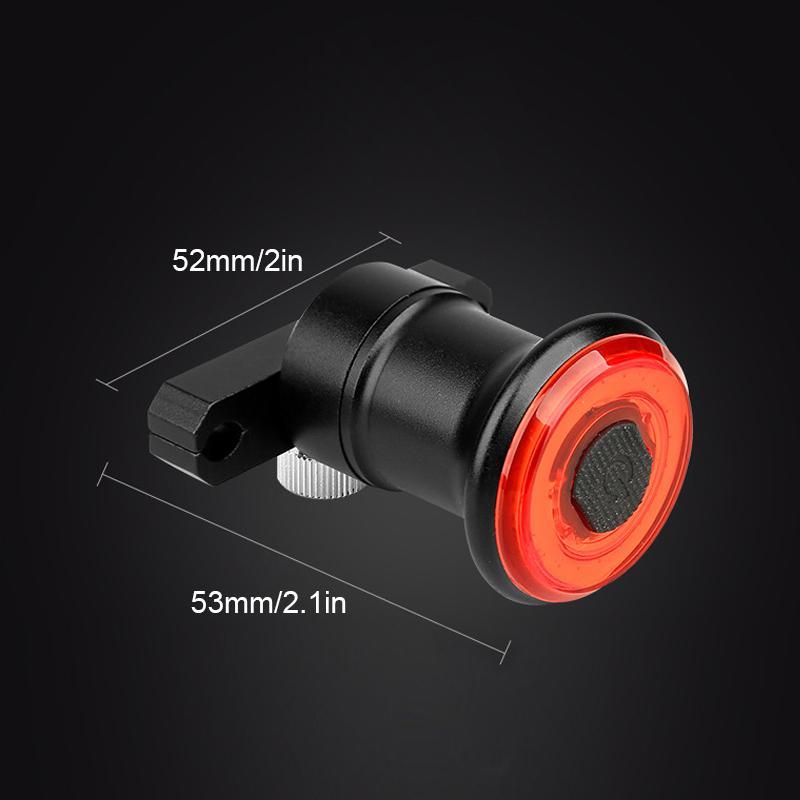 Smart Fahrrad Rücklicht | Automatischem Bremslicht | | USB-Akku, verstellbare Halterung | RearWise