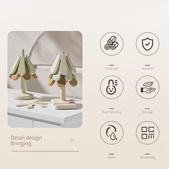 Faltbare Silikon Tischunterlage