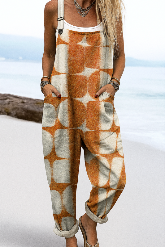 Solange | Künstlerischer Overall-Jumpsuit