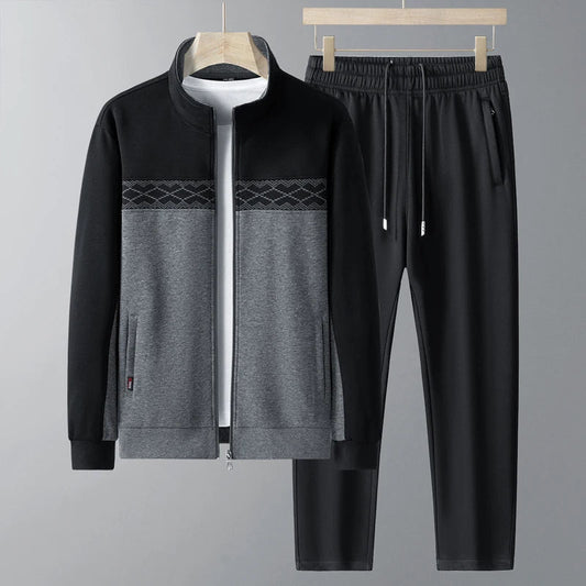Herren Trainingsanzug mit Tunnelzug und Taschen