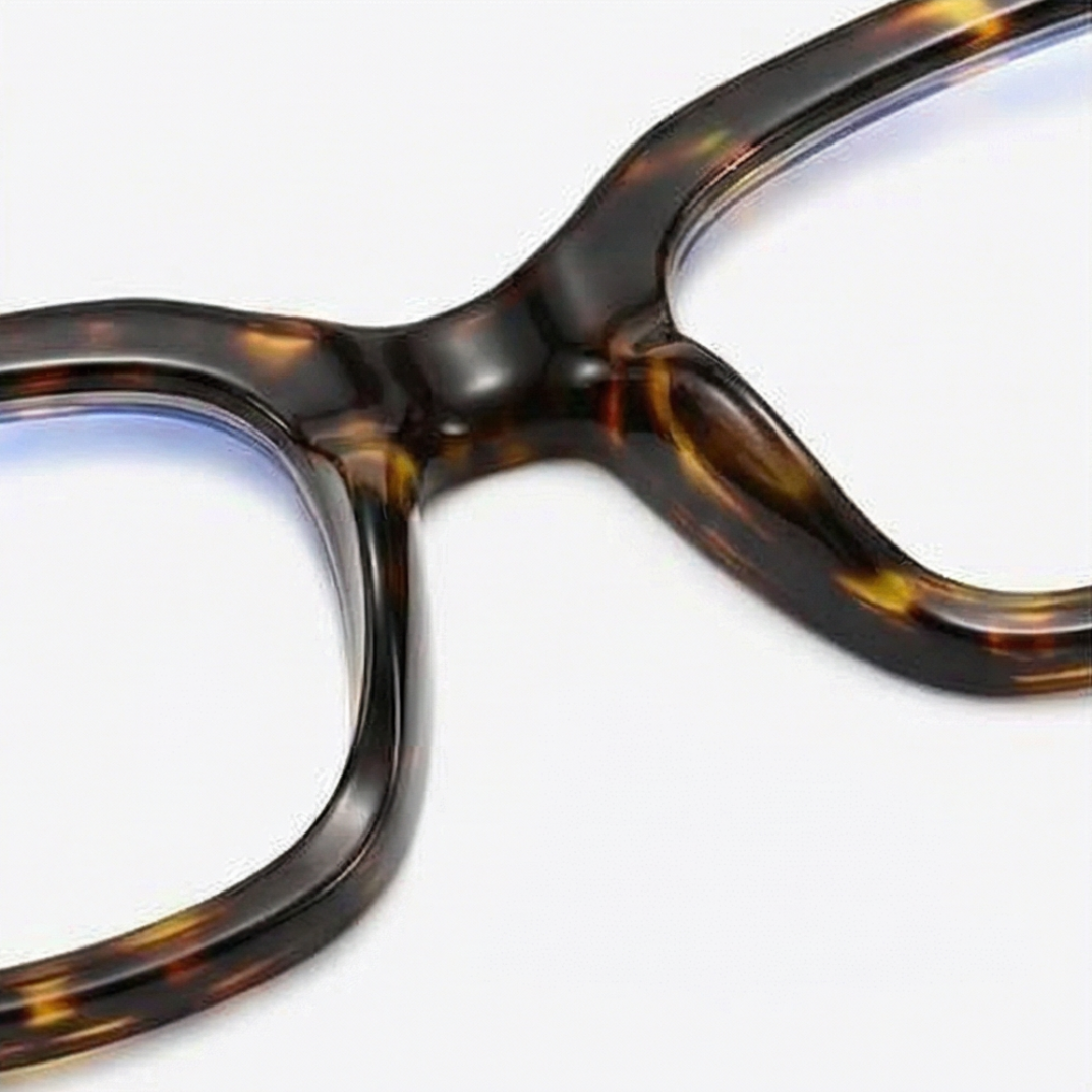 Übergroße Lesebrille | Klare Gläser | FederScharniere | ScreenEase