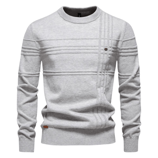 Burkhard | Stilvoller Herrenpullover mit Karodesign