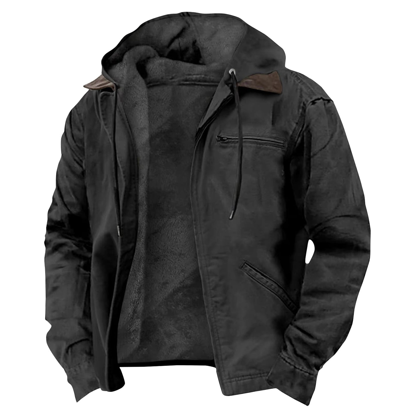 Luis | Jacke mit Reißverschluss und Kapuze