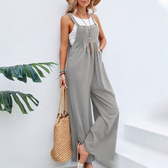Kienna™ | Locker weites Bein Jumpsuit
