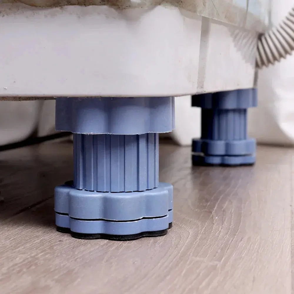 Antivibrationsmatten für Waschmaschinen – 4er-Set | Reduce noise and vibrations | Non-slip | StandSicher