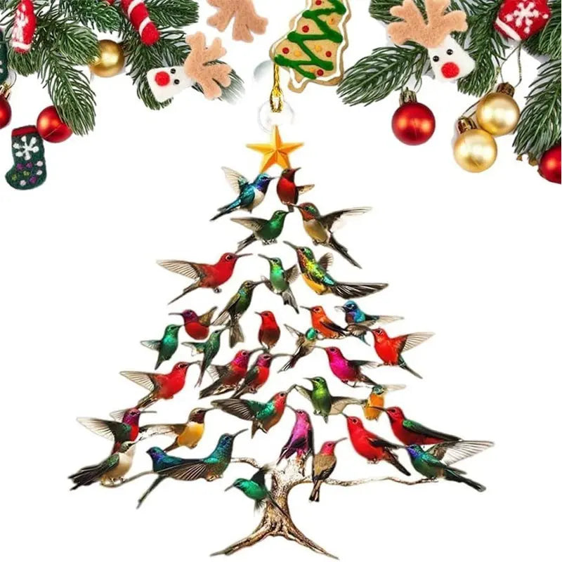 Weihnachtsornament Kolibri — Harmonie von Natur & Festlichkeit