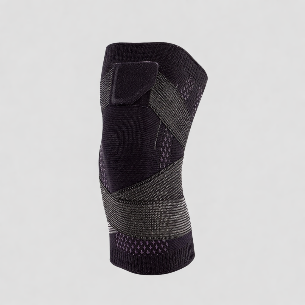Knieschmerzen | Sofortige Unterstützung | Kompressionsbandage mit Stabilisierung | KneeRelief