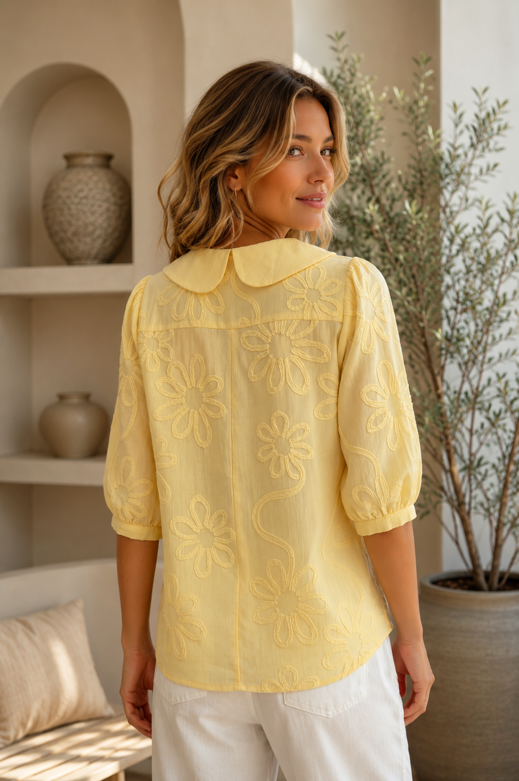 Demi | Blumen Bluse