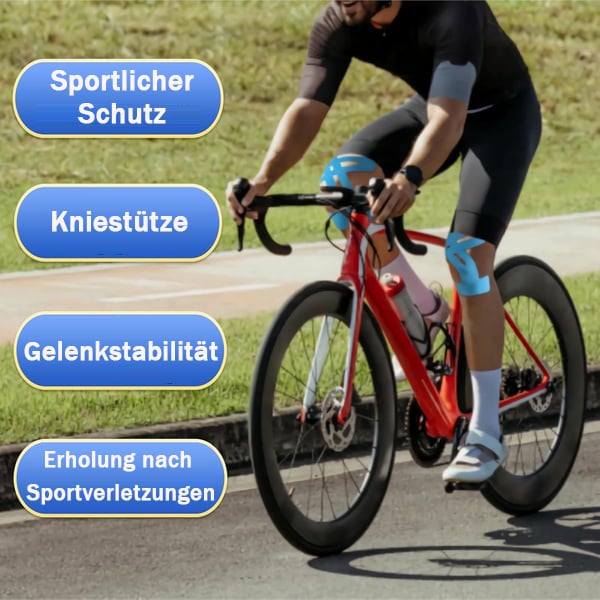 10+10 Gratis | Flexify | Vorgeschnittene Muskelpflaster-Knieschoner