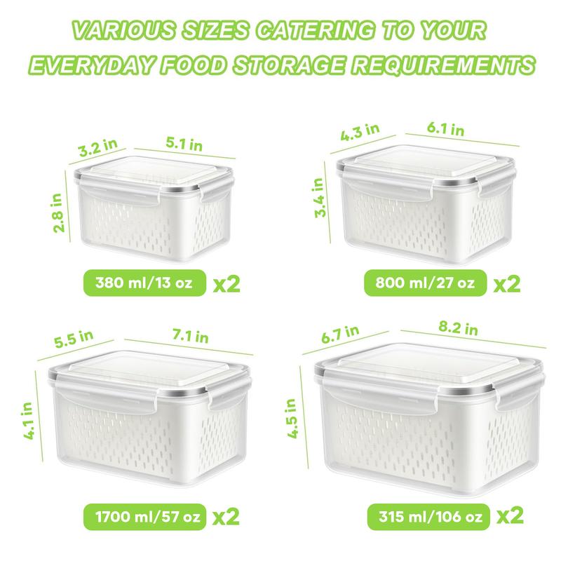 FreshGuard System — Bewahre jeden Bissen knackige Frische und hol dir endlich Ordnung ohne Verschwendung!