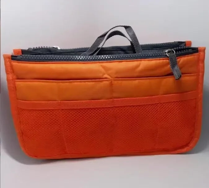 TravelGlam Große Kosmetiktasche | Multifunktional & Reisegeeignet | Doppelter Reißverschluss, Mehrere Fächer