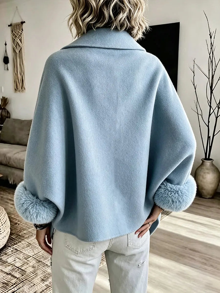Maddia – Elegante Kunstfelljacke