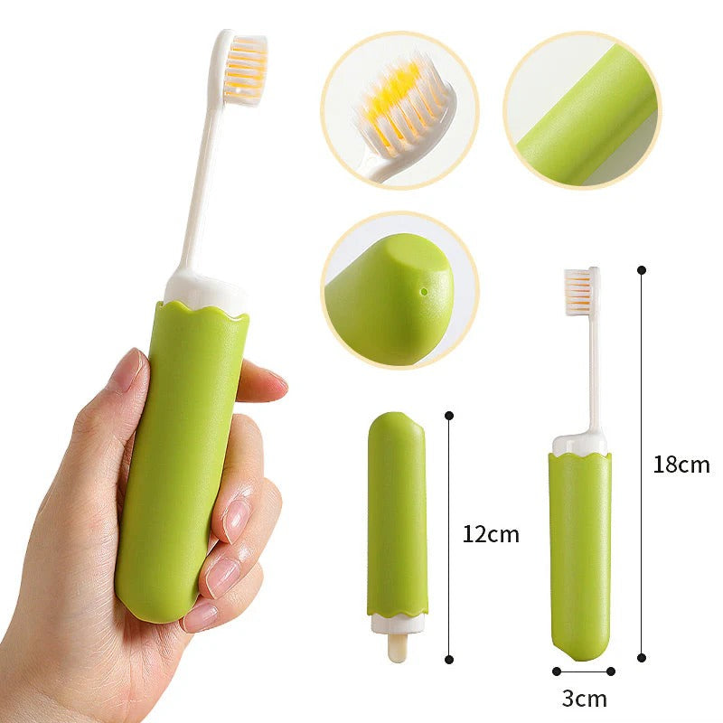 1+1 GRATIS | CleanVibe - Ultimative Reisezahnbürste für frische, keimfreie Lächeln