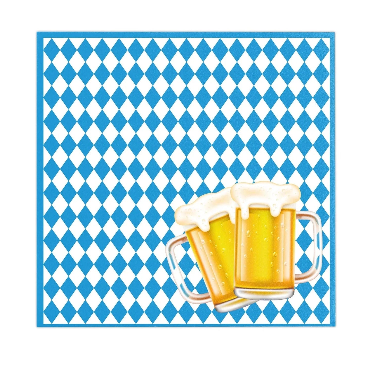 Einweg-Partygeschirr Oktoberfest-Design für 12 Personen