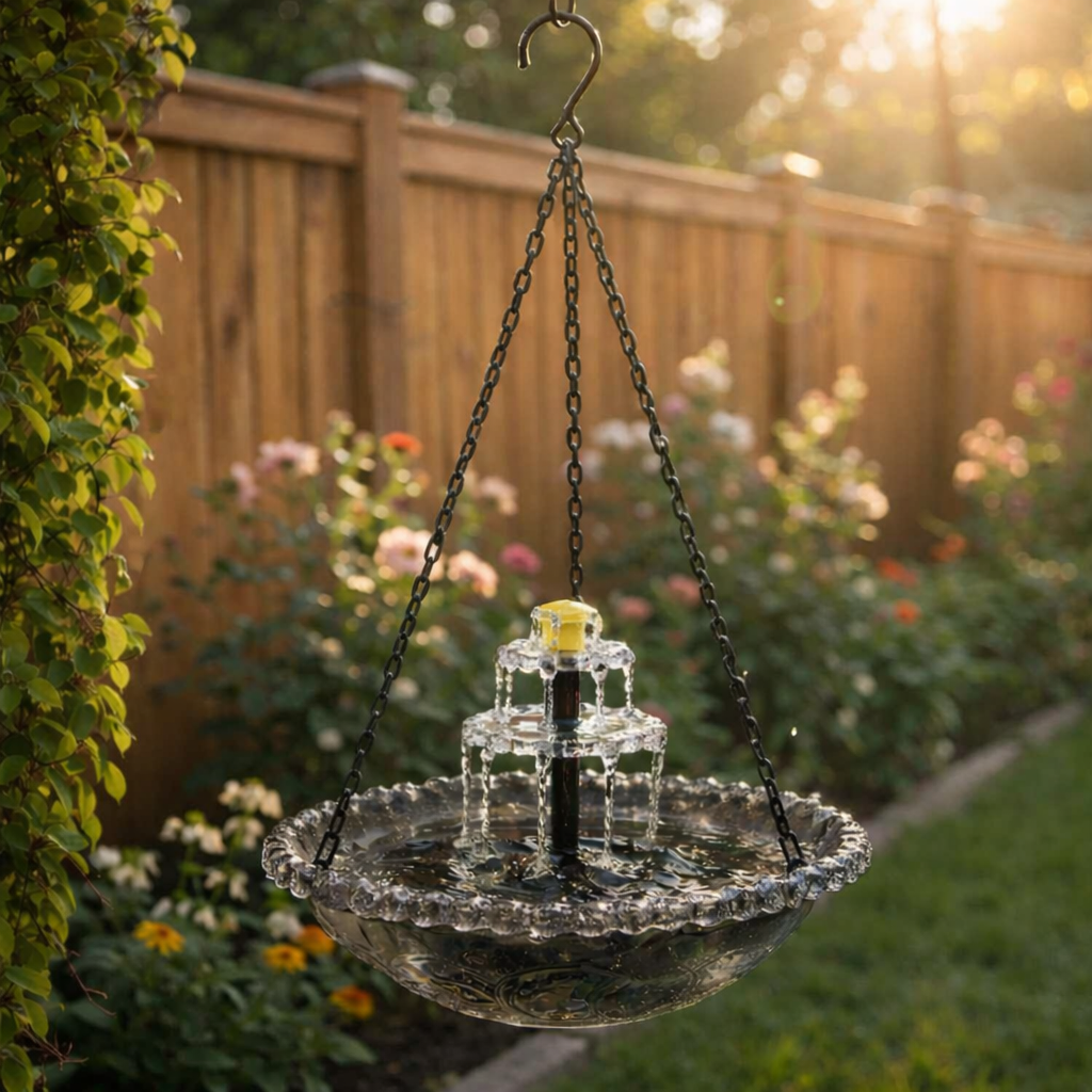SunCascade | Umweltfreundlicher Solar-Wasserfall für sofortige Gartengemütlichkeit