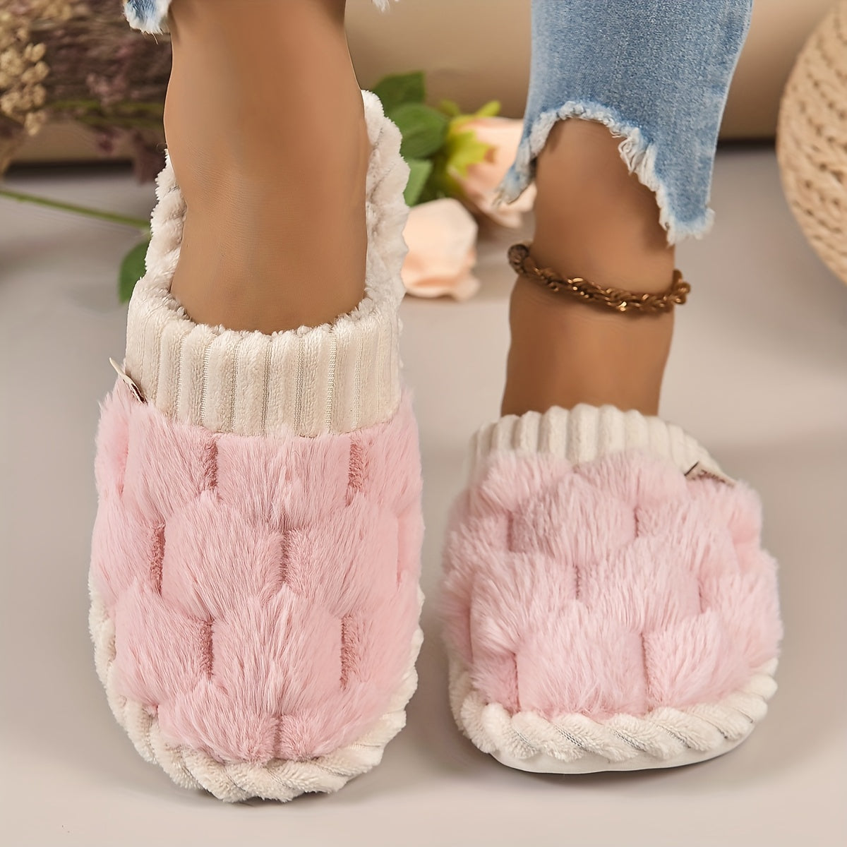 50% Rabatt - PlushStep - Hausschuhe mit Plüsch [Letzter Tag Rabatt]