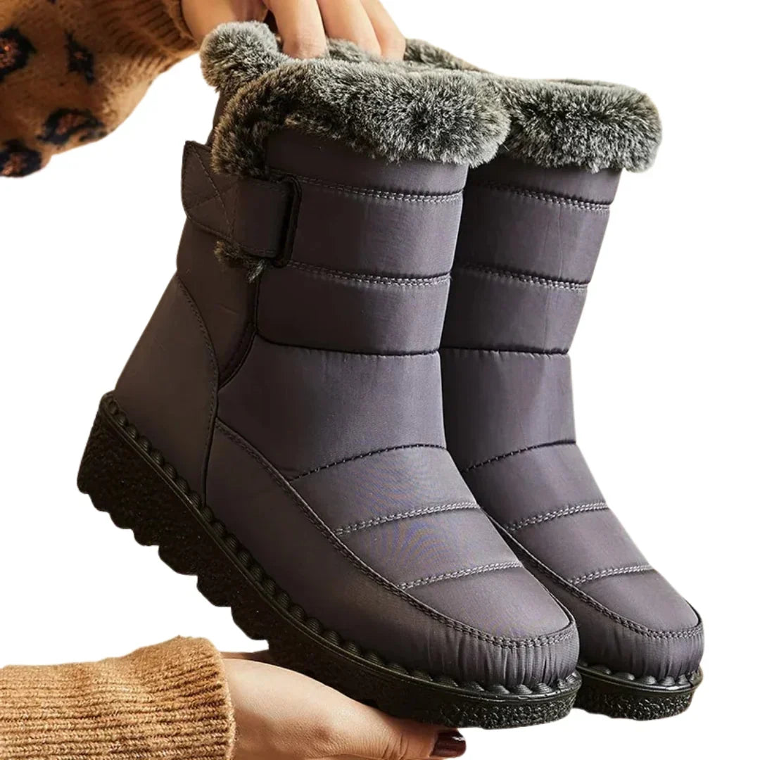 Gefütterte Winterstiefel Damen – wasserabweisend & rutschfest