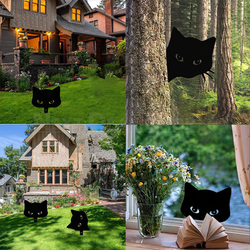 1+1 GRATIS | GardenWhisker – Verschönern Sie Ihren Garten sofort mit entzückenden Katzendesigns