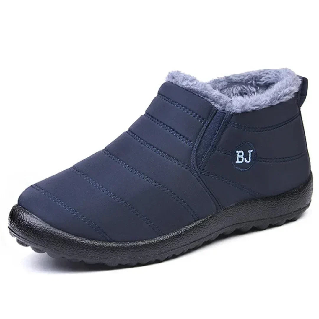 Damen Winterstiefel wasserabweisend mit Plüschfutter und Antirutschsohle