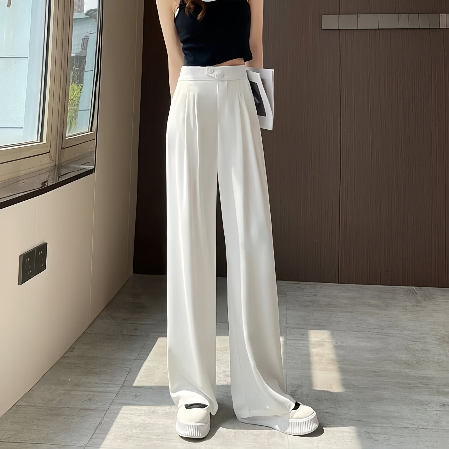 Paula - Hoch taillierte Hose