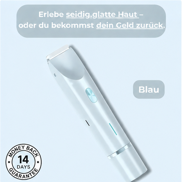 SeidenGlanz | 2 in 1 Damenrasierer für glatte und gepflegte Haut