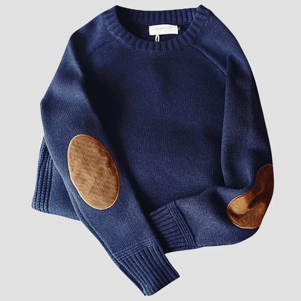 Alvin | Pullover mit Rundhalsausschnitt