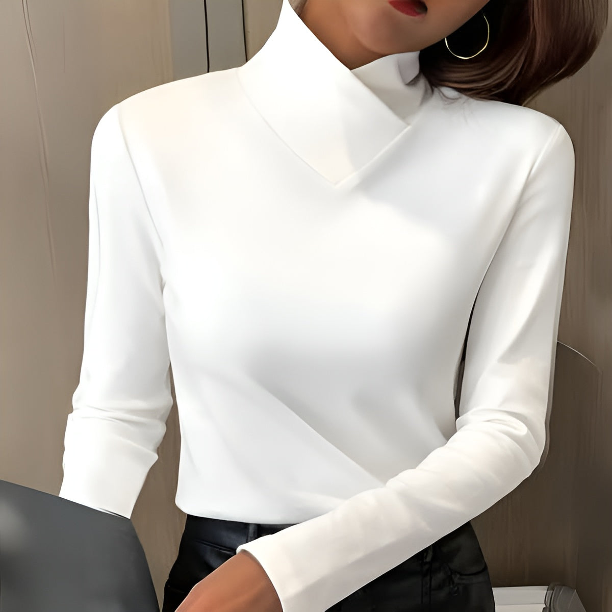 STAZIA | Eleganter Rollkragen