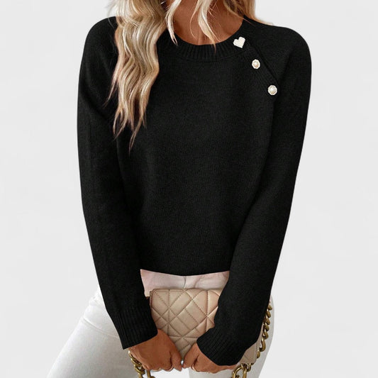Riya Asymmetrischer Ein-Schulter-Pullover