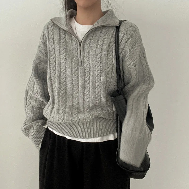 Kim | Zip-Up Sweatshirt