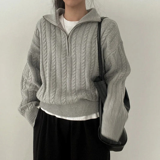 Kim | Zip-Up Sweatshirt