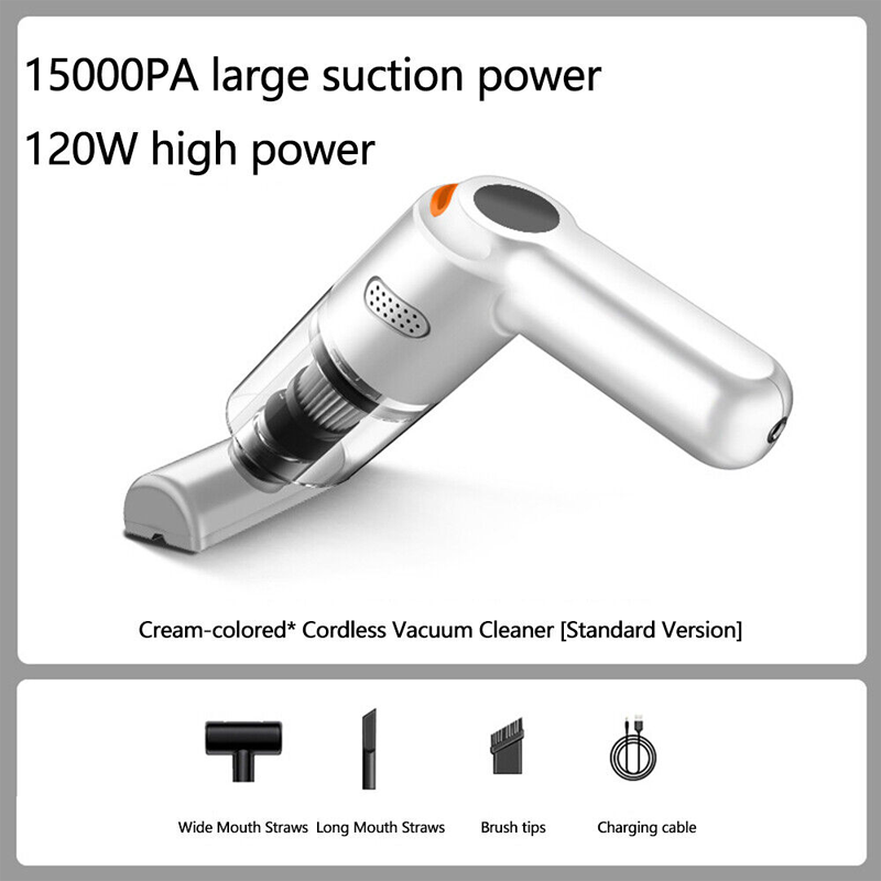Kabelloser Handstaubsauger 10000 Pa – Ultraleicht mit HEPA-Filter