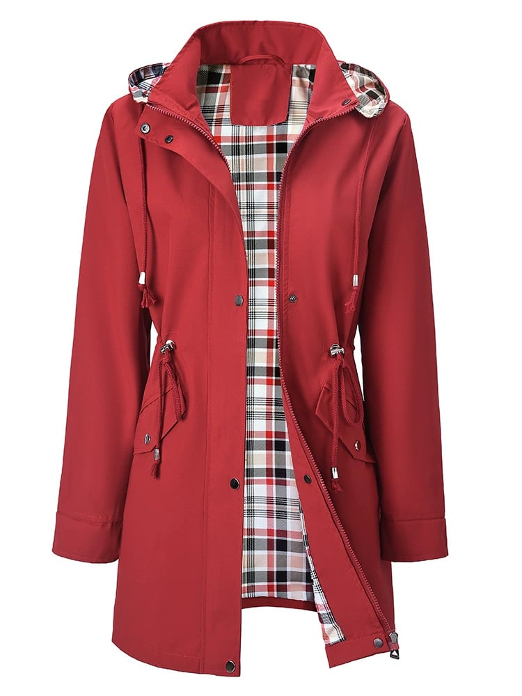 Amel – Wasserdichte Jacke Mit Langen Ärmeln