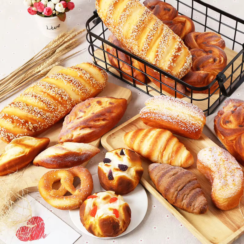 Lebensgroße realistische Donut-Replik aus Harz und PU | Deko für Zuhause und Bäckerei