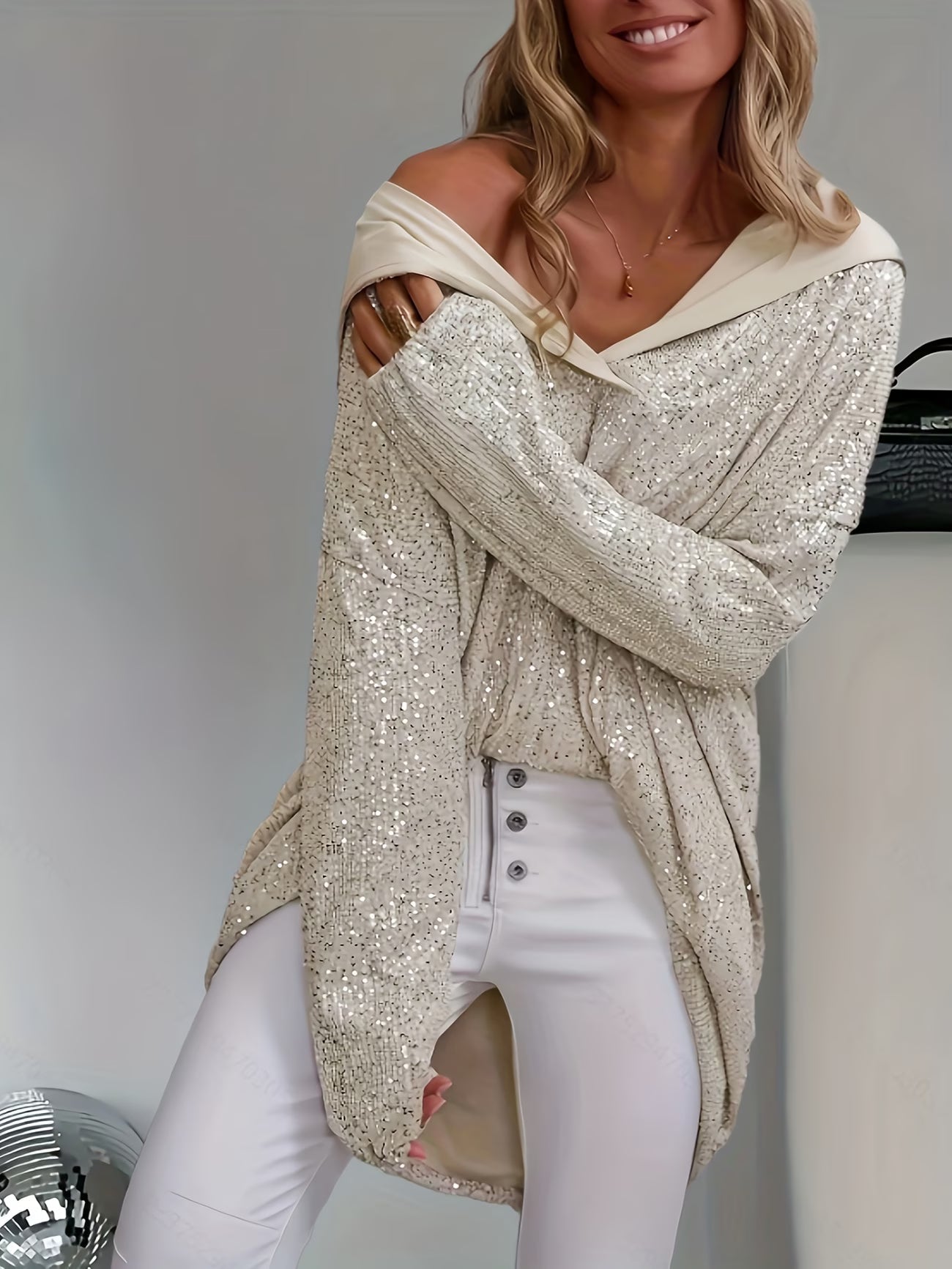 Jessia – Langärmliges Kapuzenshirt