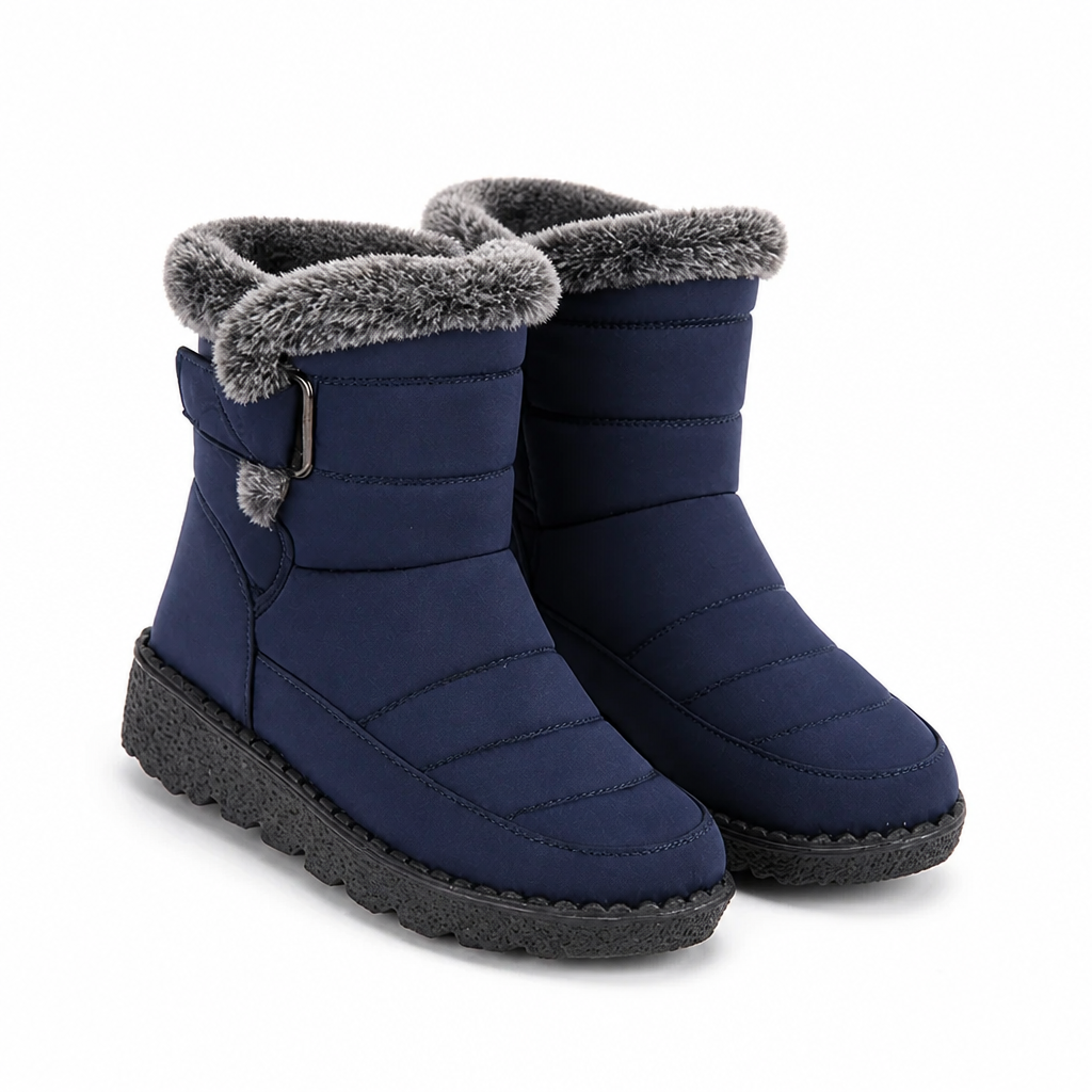 Gefütterte Winterstiefel Damen – wasserabweisend & rutschfest