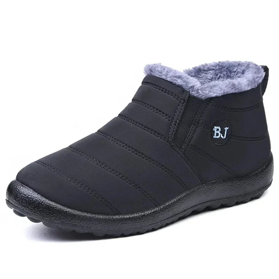 Damen Winterstiefel wasserabweisend mit Plüschfutter und Antirutschsohle