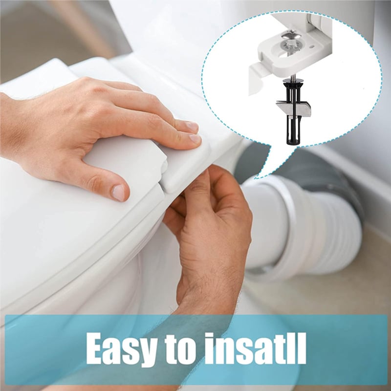 1+1 Gratis | Hochleistungs-Toilettensitz-Befestigungsschrauben-Kit