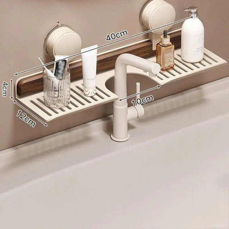 ZynoShelf — Verleihe deinem Waschbecken Luxus und endlich spürbare Ordnung