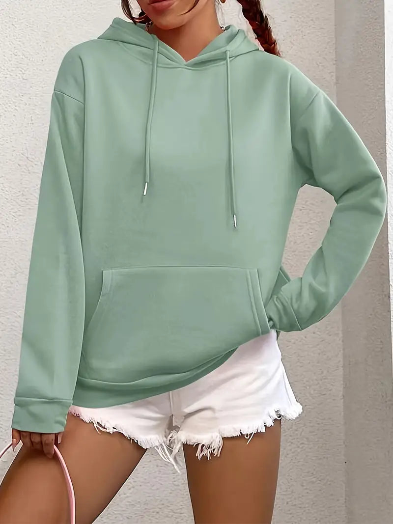Vanora - Langarm Kapuzenpullover Mit Taschen