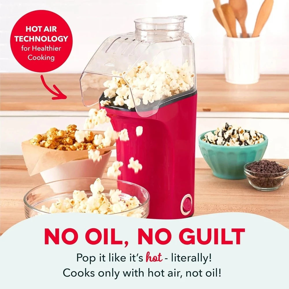 AirJoy – Genieße in wenigen Minuten guilt-free Heißluft-Popcorn