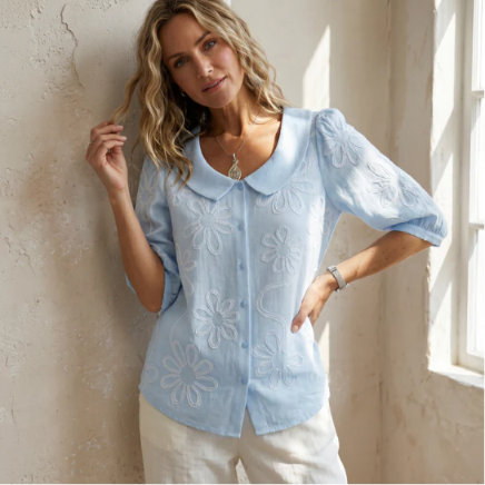 Demi | Blumen Bluse