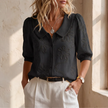 Demi | Blumen Bluse