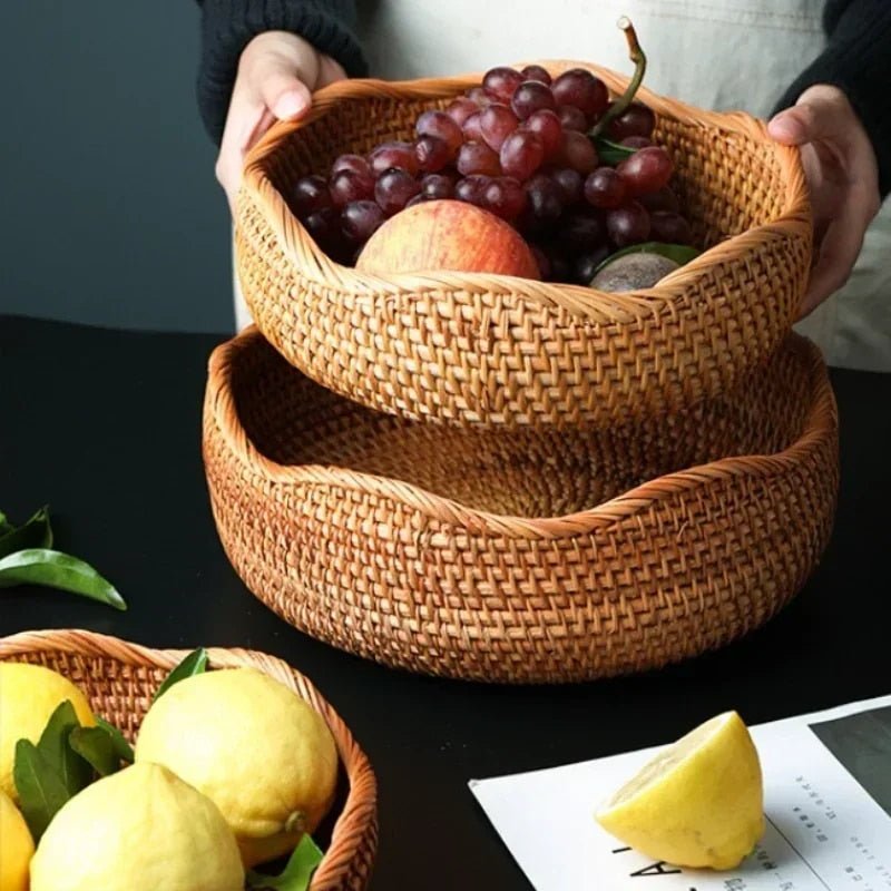 Rattan Baskets | Bring mit dieser Aufbewahrungslösung rustikalen Charme in deinen Raum!