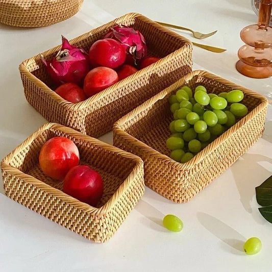 Rattan Baskets | Bring mit dieser Aufbewahrungslösung rustikalen Charme in deinen Raum!